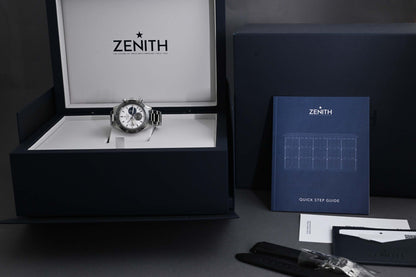 Zenith Chronomaster Sport Steel - Silver Dial - Full Set