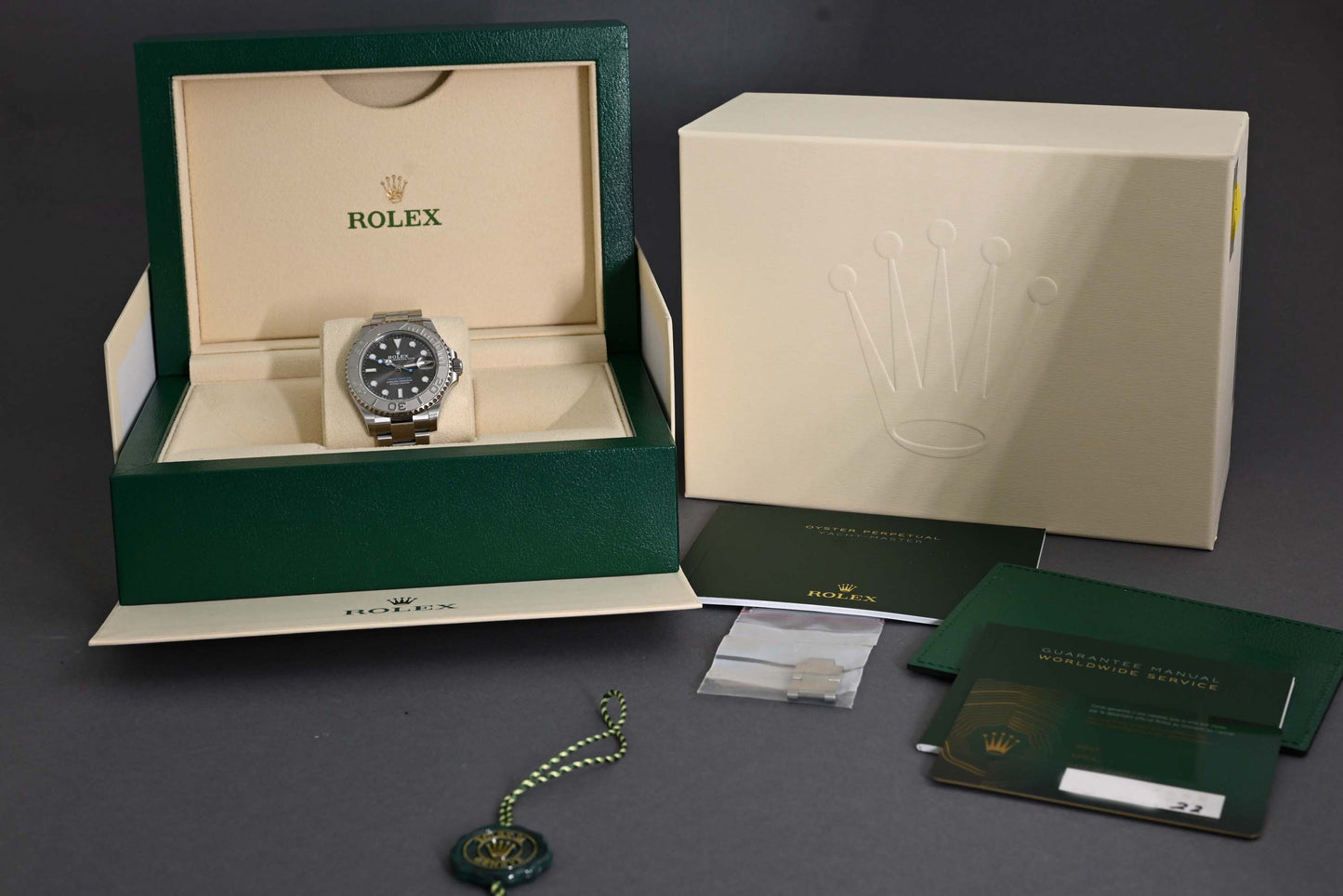 Rolex Yacht-Master 268622 - Rhodium Dial - Medium - Full Set 2022