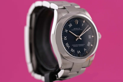 Rolex Oyster Perpetual 31 mm - 177200 - Blue Dial - Full Set