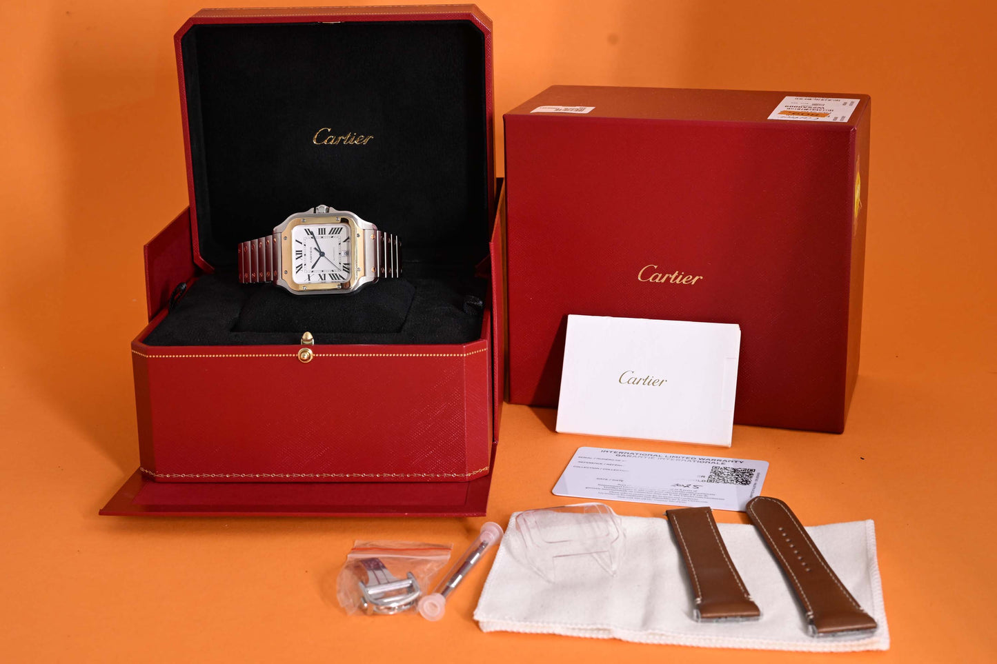 Cartier Santos Steel/Gold - W2SA0009 - Full Set 2025