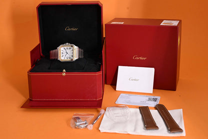 Cartier Santos Steel/Gold - W2SA0009 - Full Set 2025