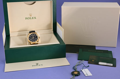 Rolex Sky Dweller Gelbgold 326238 - Black Dial - Full Set