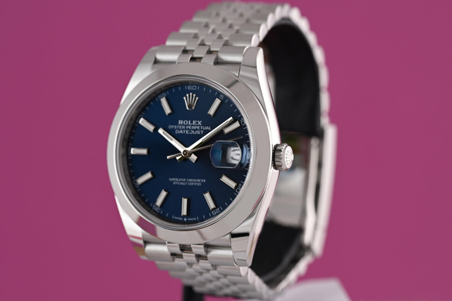 Rolex Datejust 41 - 126300 - Blue Dial - NEW - Full Set