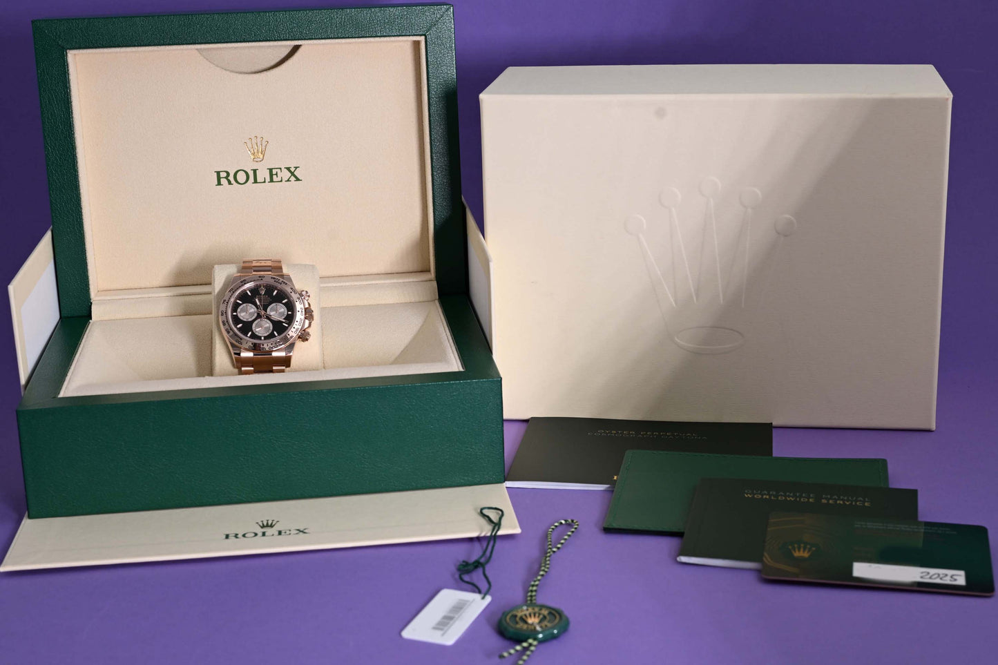 Rolex Daytona 126505 Everose Gold - Full Set - 2025 - Like NEW