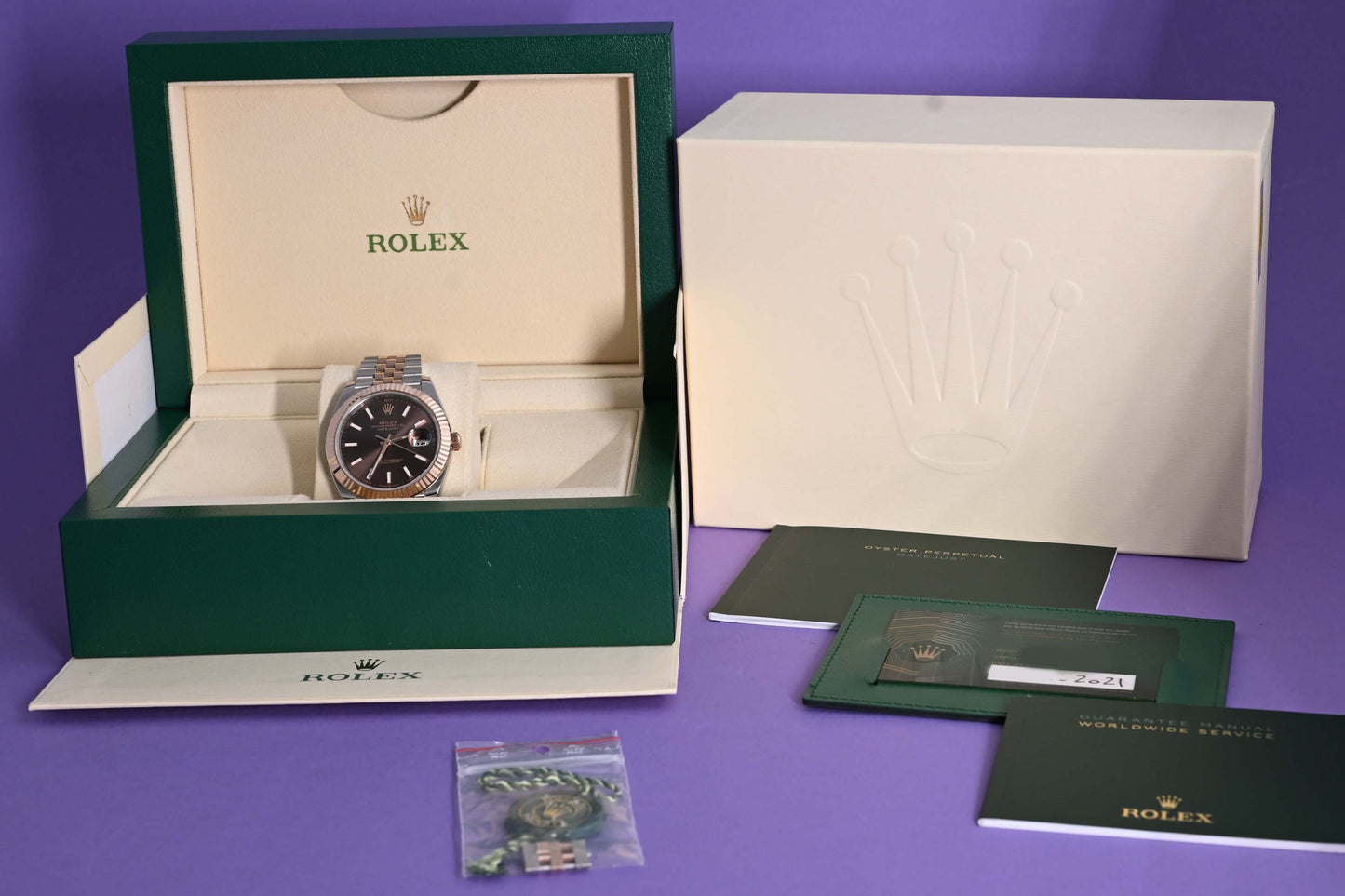 Rolex Datejust 41 - 126331 - Full Set - Brown Dial