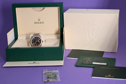 Rolex Datejust 41 - 126331 - Full Set - Brown Dial