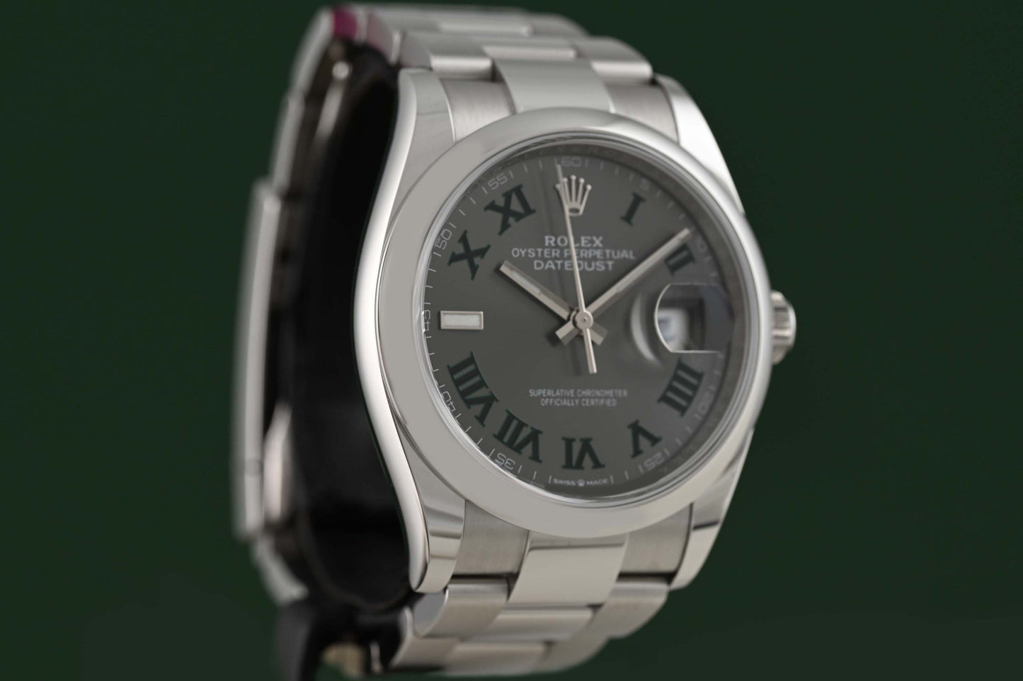 Rolex Oyster Perpetual Datejust 36 126200 - Wimbledon - Full Set