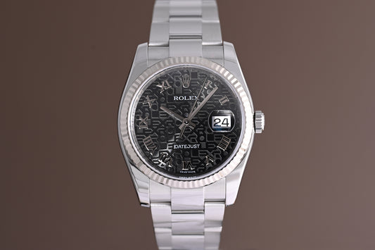 Rolex Oyster Perpetual Datejust 116234 - Anniversary Dial - LC100