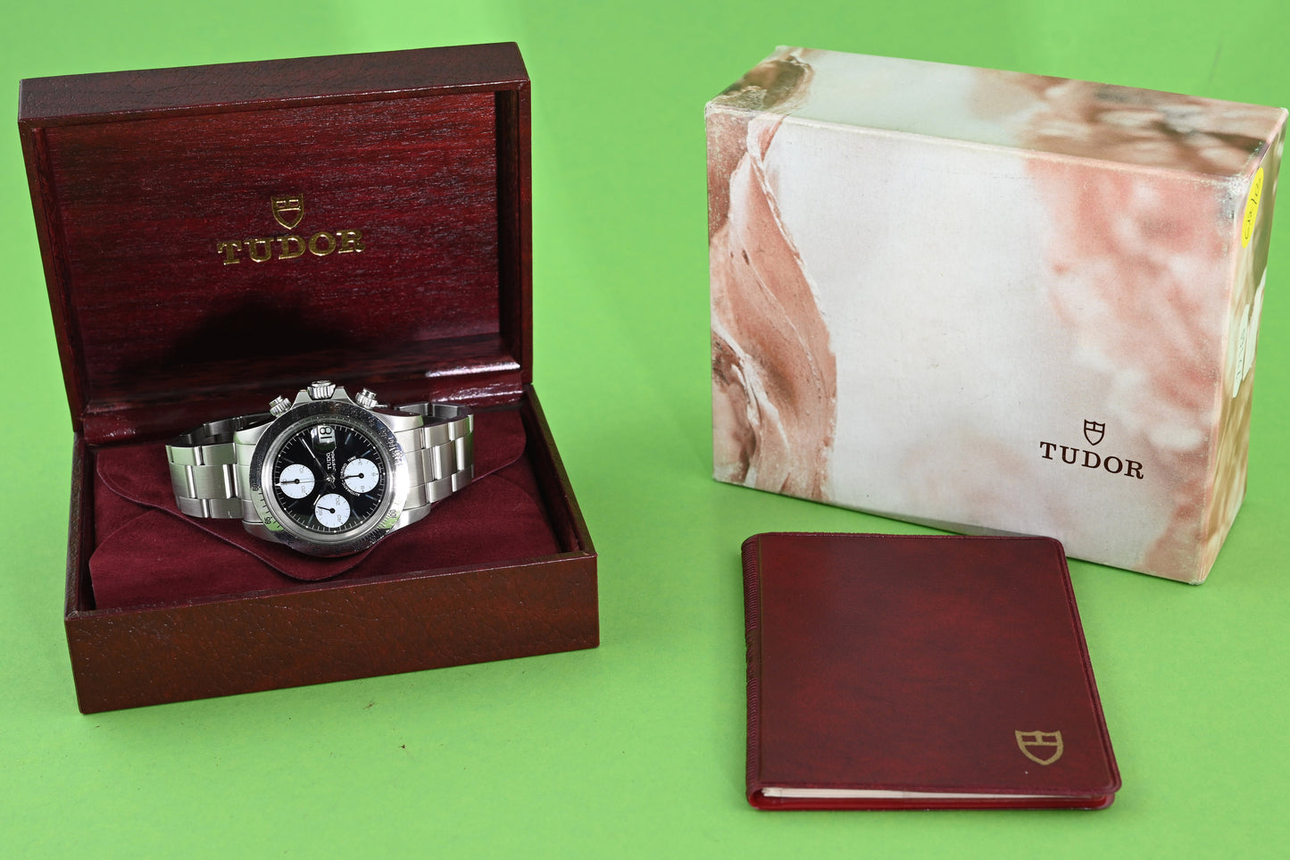 Tudor Chronograph Big Block Ref. 79180 Panda Dial - Box & Papers