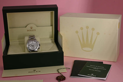 Rolex Daytona 116520 - White Dial