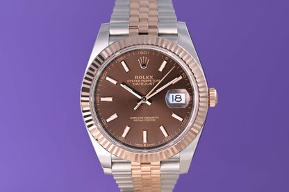 Rolex Datejust 41 - 126331 - Full Set - Brown Dial