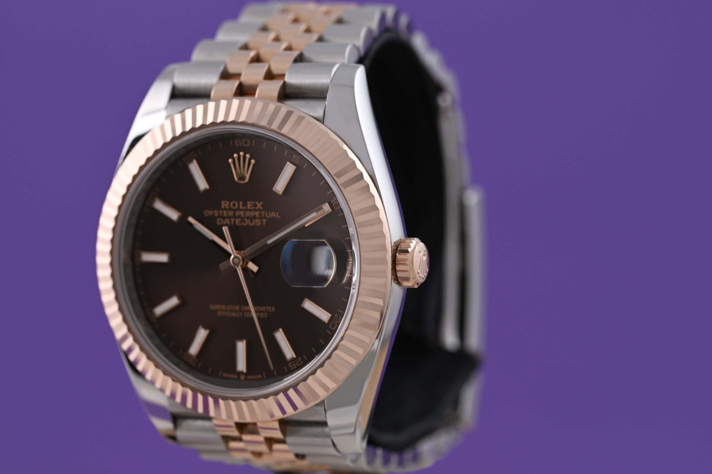 Rolex Datejust 41 - 126331 - Full Set - Brown Dial