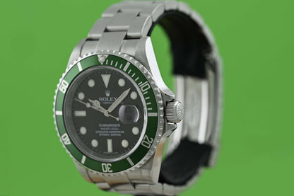 Rolex Submariner 16610LV - Full Set - Kermit