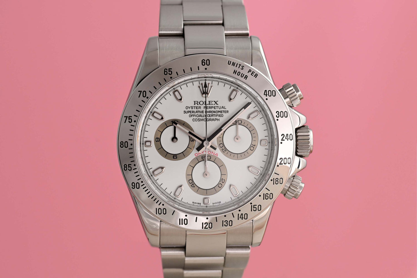 Rolex Daytona 116520 - White Dial