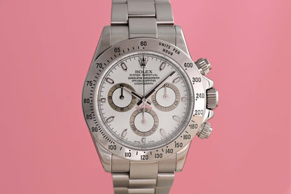 Rolex Daytona 116520 - White Dial