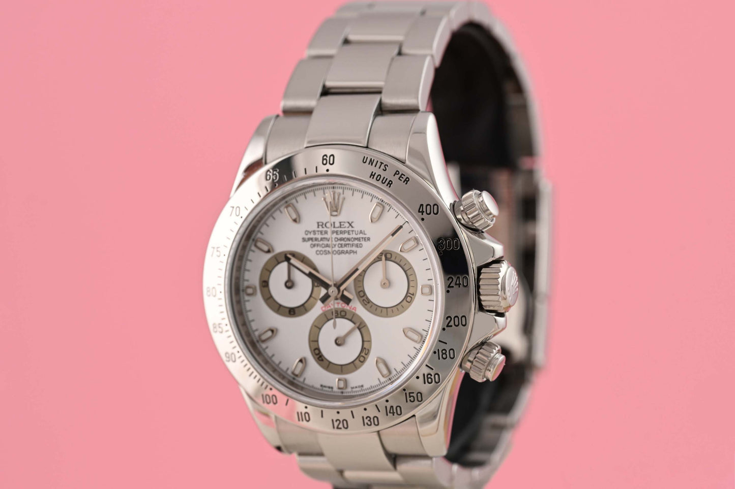 Rolex Daytona 116520 - White Dial
