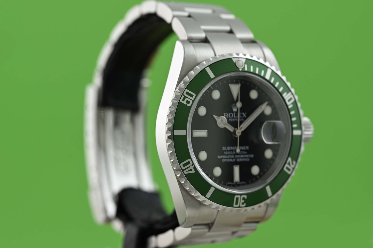 Rolex Submariner 16610LV - Full Set - Kermit