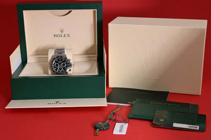 Rolex Daytona 116500LN - Full Set - Black Dial