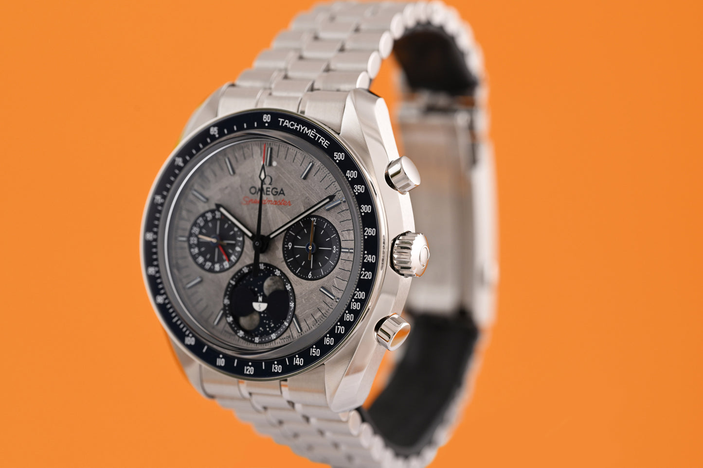 Omega Speedmaster Moonphase Meteorite Dial - Full Set - Sapphire Crystal - NEW