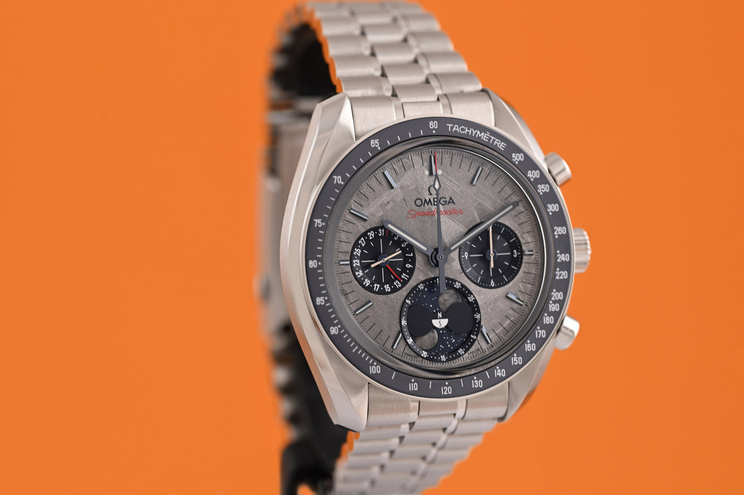 Omega Speedmaster Moonphase Meteorite Dial - Full Set - Sapphire Crystal - NEW