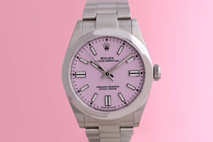 Rolex Oyster Perpetual 41mm 134300 - Pink - Full Set - Like NEW