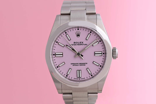 Rolex Oyster Perpetual 41mm 134300 - Pink - Full Set - Like NEW