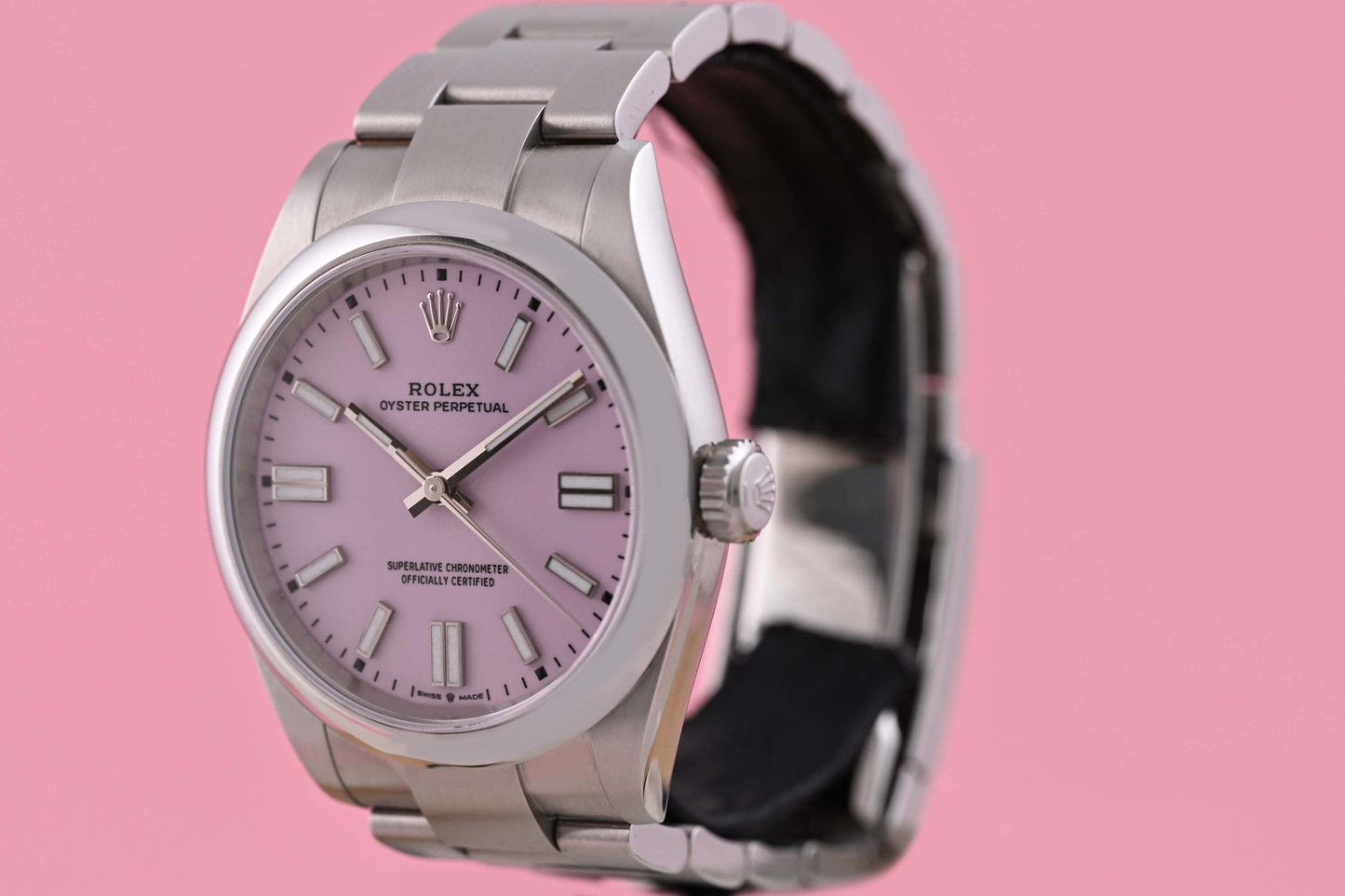 Rolex Oyster Perpetual 41mm 134300 - Pink - Full Set - Like NEW