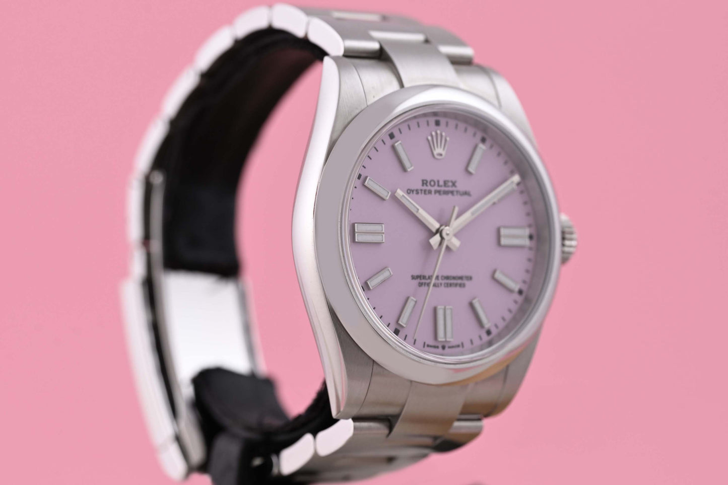 Rolex Oyster Perpetual 41mm 134300 - Pink - Full Set - Like NEW