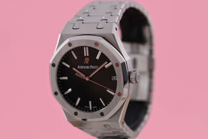 Audemars Piguet Royal Oak 41mm - 15500ST - Full Set - Black Dial