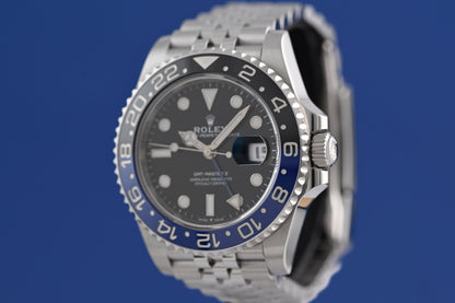 Rolex GMT Master II Batgirl 126710BLNR - Full Set