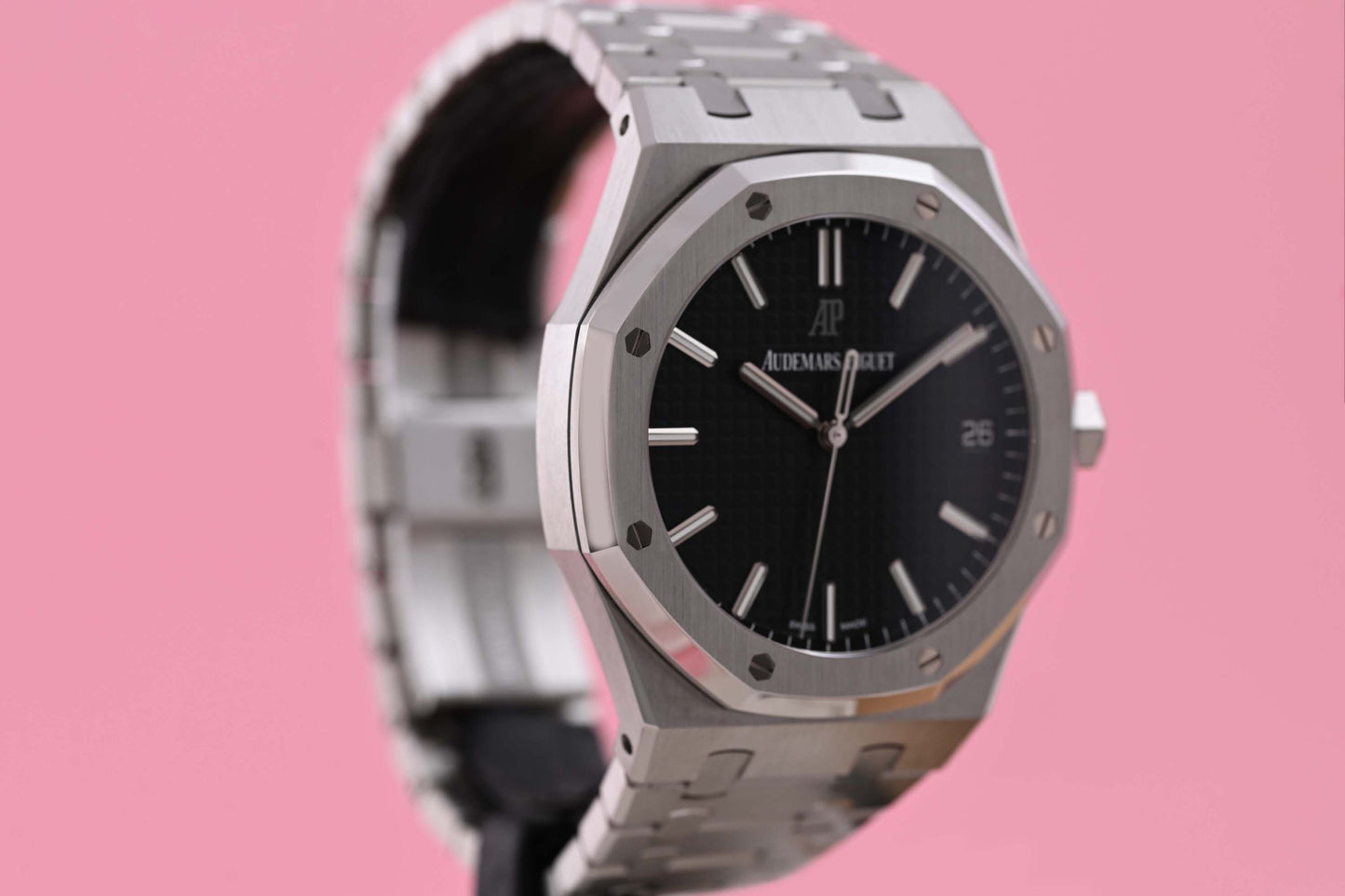Audemars Piguet Royal Oak 41mm - 15500ST - Full Set - Black Dial