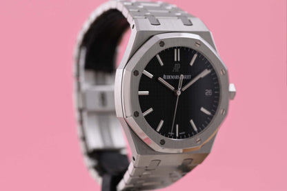 Audemars Piguet Royal Oak 41mm - 15500ST - Full Set - Black Dial