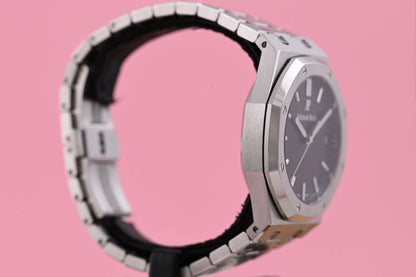 Audemars Piguet Royal Oak 41mm - 15500ST - Full Set - Black Dial