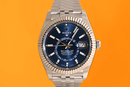 Rolex Sky-Dweller 326934 - Blue Dial - Full Set