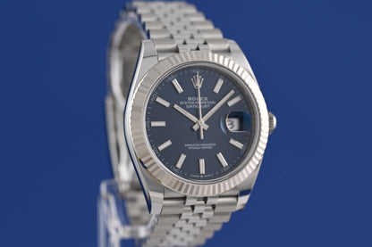 Rolex Datejust 41 - 126334 Blue Dial - Full Set - NEW