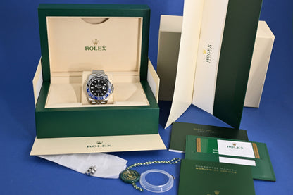 Rolex GMT Master II Batgirl 126710BLNR - Full Set