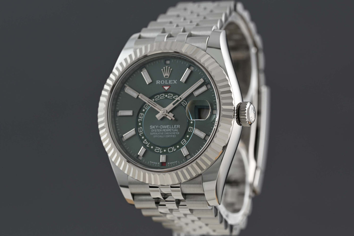 Rolex Sky-Dweller 336934 - Full Set - Green Dial - NEW 2025