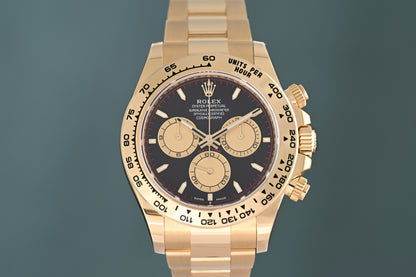 Rolex Daytona Gelbgold 126508 - Full Set - Paul Newman Dial