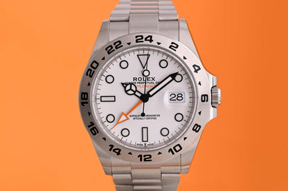 Rolex Explorer II 226570 - Polar Dial - Full Set