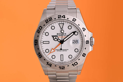 Rolex Explorer II 226570 - Polar Dial - Full Set