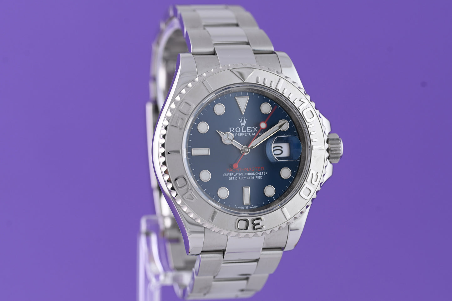 Rolex Yacht-Master 116622 - Blue Dial - Full Set - LC 100