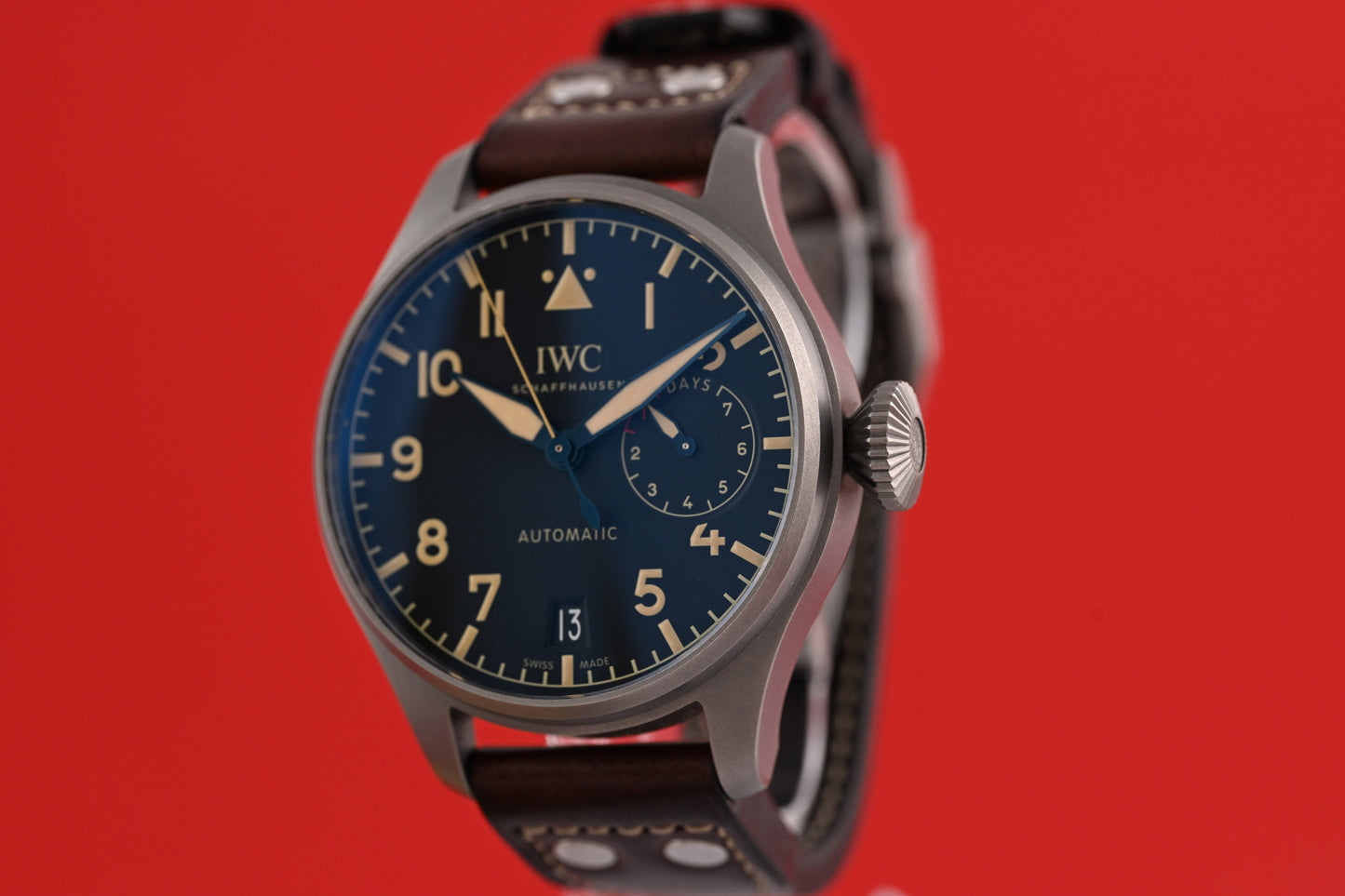 IWC Große Fliegeruhr - Big Pilot Heritage Titanium 46 mm - Full Set