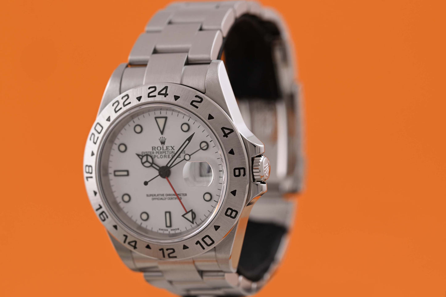 Rolex Explorer II 16570 - Polar Dial - Service Papers