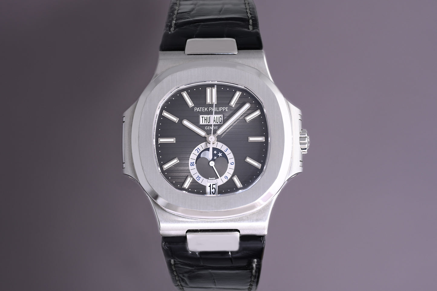 Patek Philippe Nautilus Annual Calendar 5726A - Full Set - Grey Dial