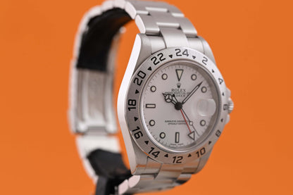 Rolex Explorer II 16570 - Polar Dial - Service Papers