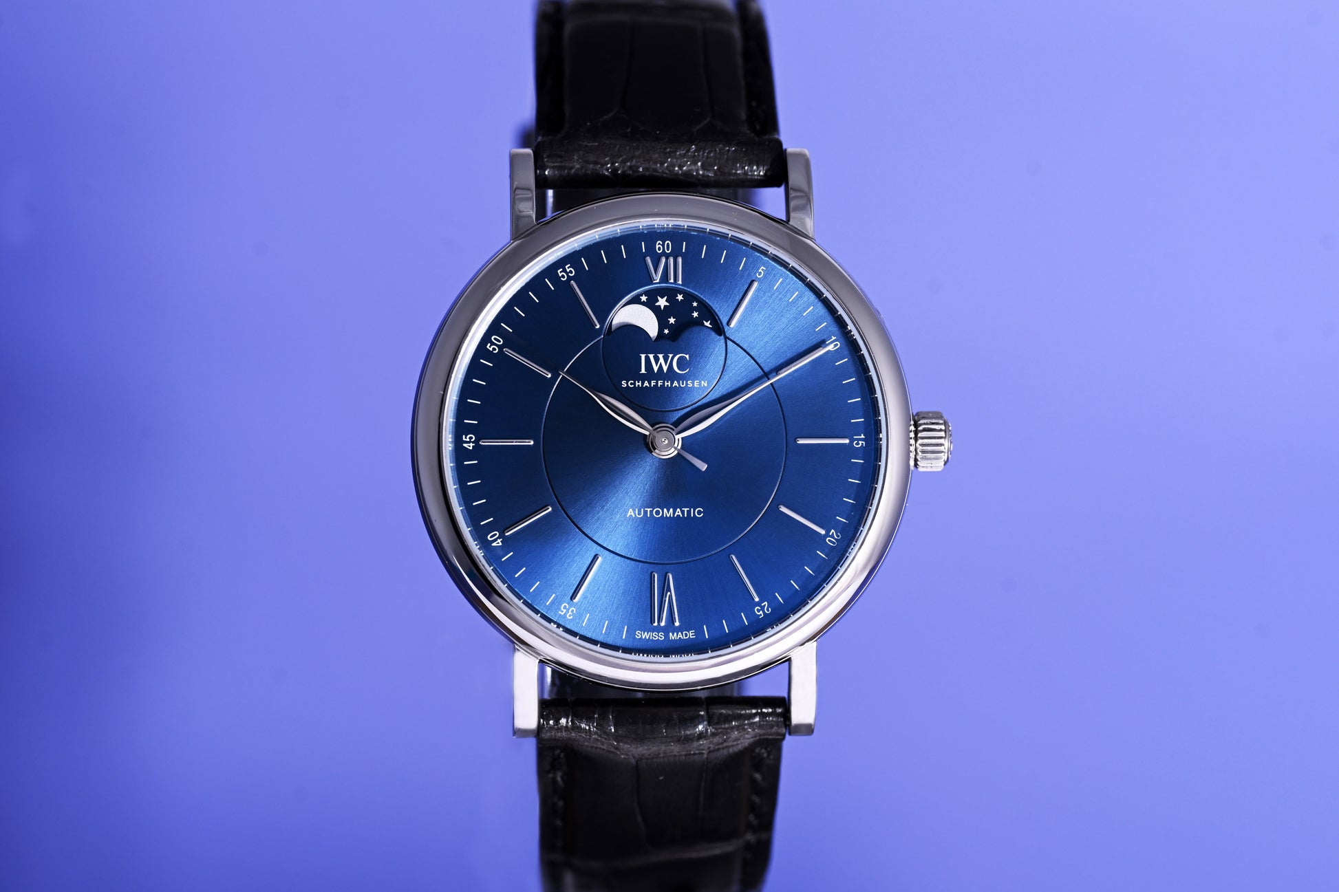 IWC Portofino Automatic Moon Phase Full Set – Rothfuss Watch