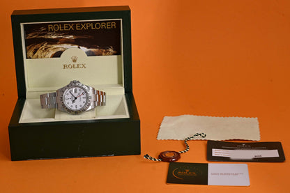 Rolex Explorer II 16570 - Polar Dial - Service Papers