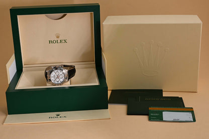 Rolex Daytona Weißgold 116519 - Full Set - 2018