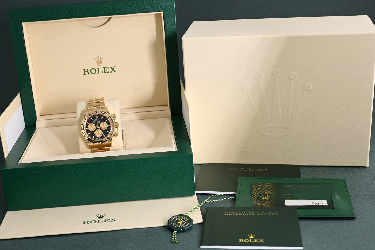 Rolex Daytona Gelbgold 126508 - Full Set - Paul Newman Dial