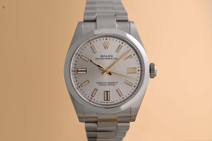 Rolex Oyster Perpetual 41mm 134300 - Silver Dial - Full Set - NEW 2026